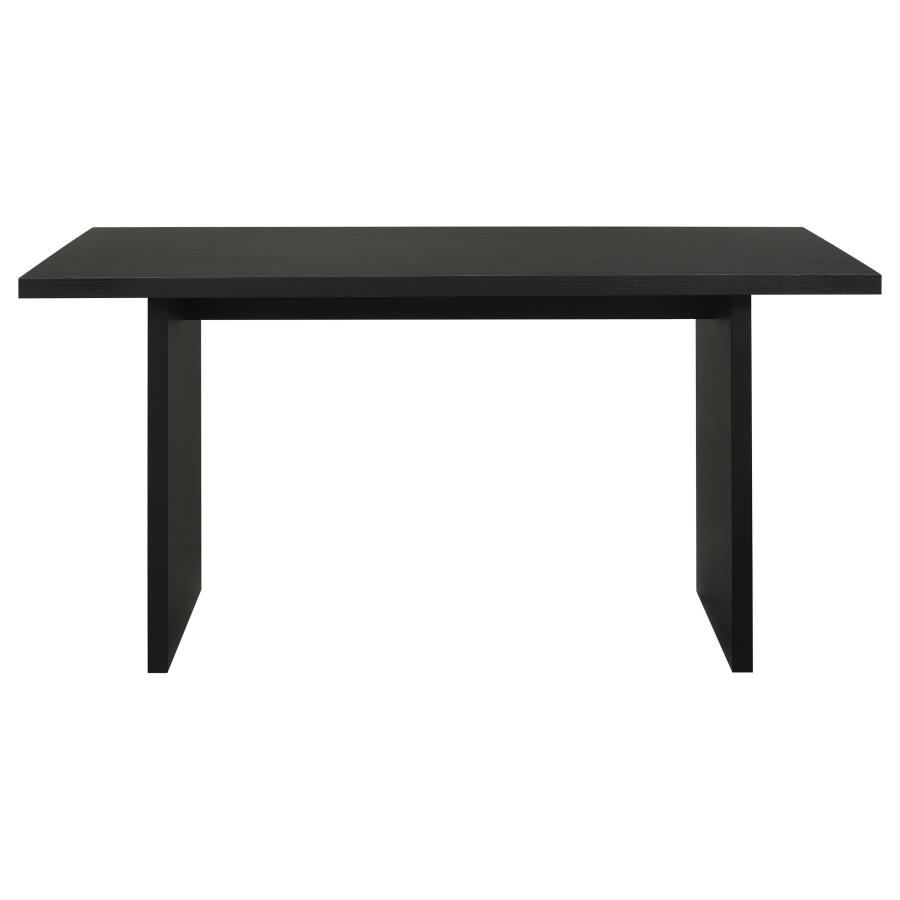 Decker 7-piece 70-inch Rectangular Counter Height Dining Set Black