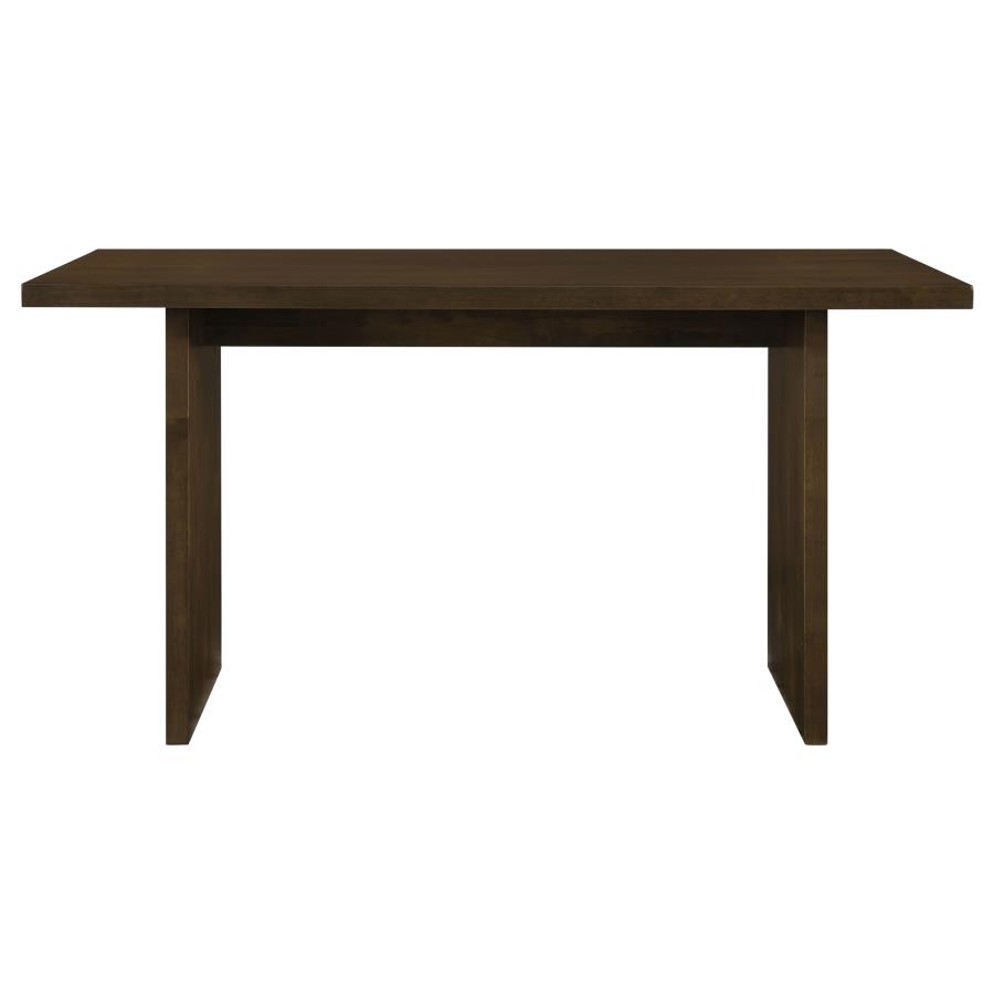 Decker 7-piece 70-inch Rectangular Counter Height Dining Set Grey and Walnut