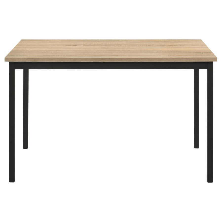 Garza Rectangular 47-inch Dining Table Greige Oak