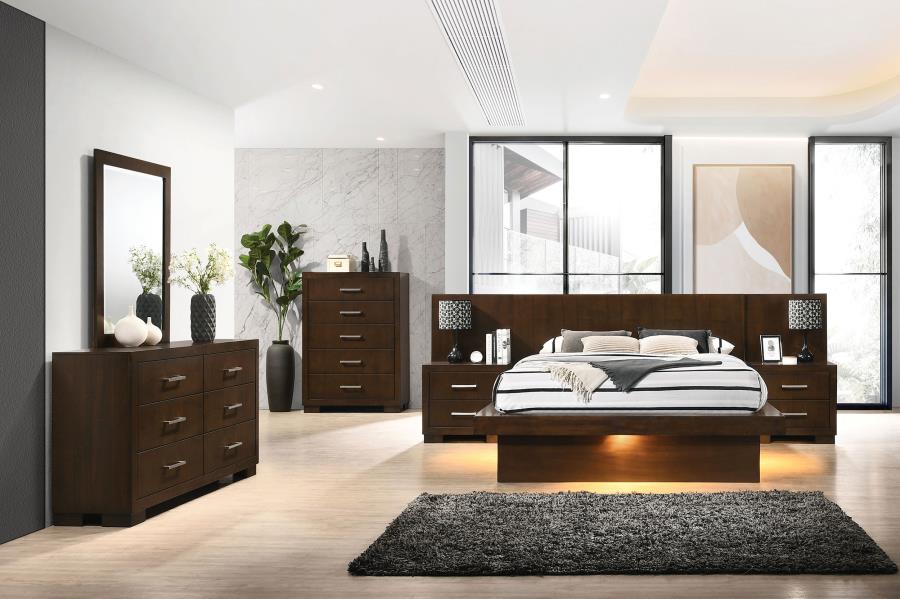 Modal Additional Images for Jessica 2-drawer Nightstand Cappuccino
