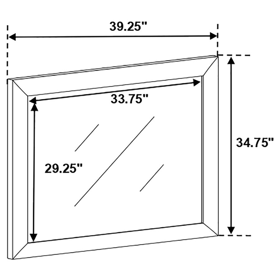 Modal Additional Images for Briana 4-piece California King Bedroom Set Black