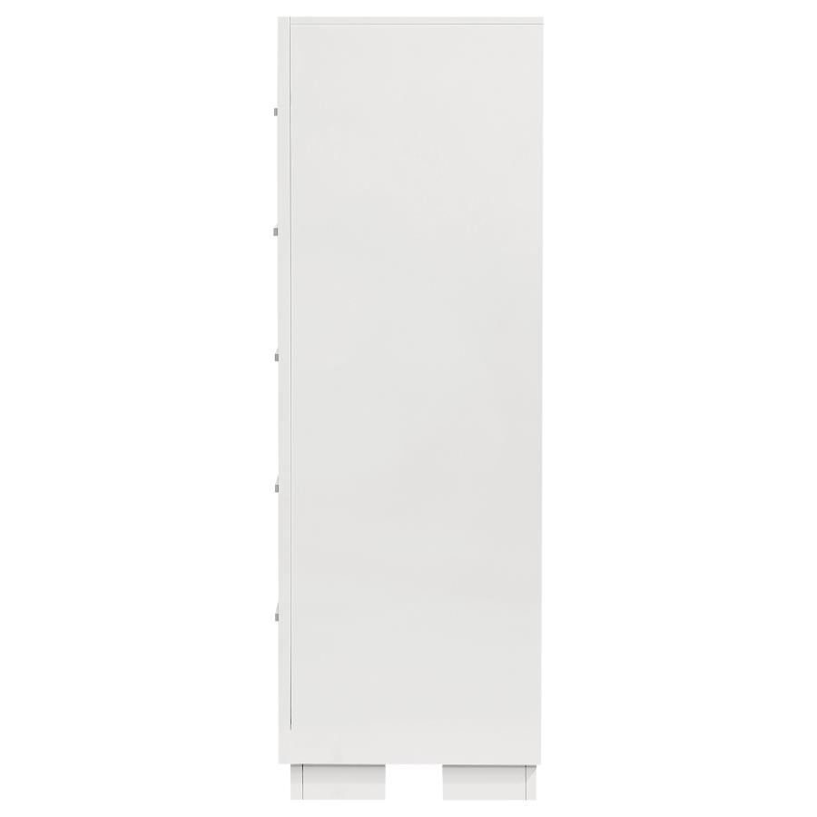 Jessica 5-drawer Bedroom Chest Snow White