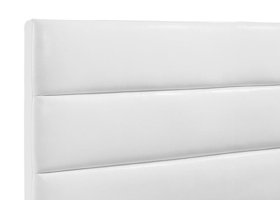 Felicity 4-piece Full Bedroom Set White High Gloss