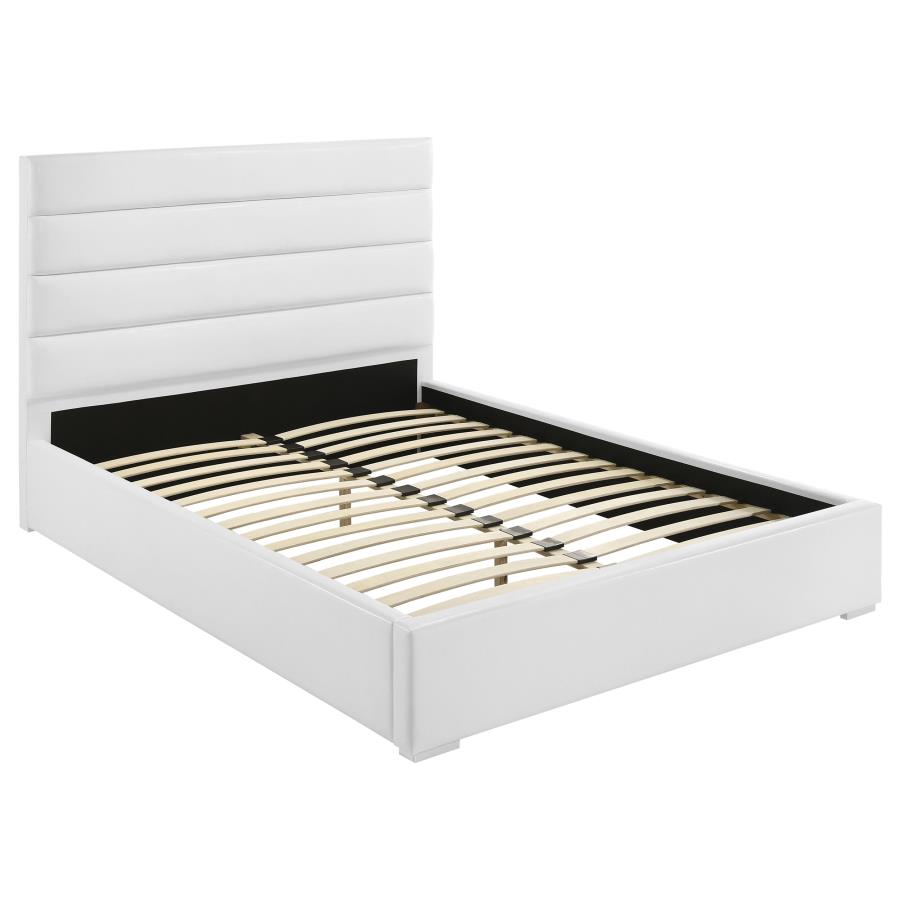 (image for) Felicity 53-inch Upholstered California King Bed White