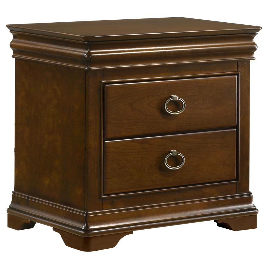 Garland 5-piece Eastern King Bedroom Set Brown Cherry
