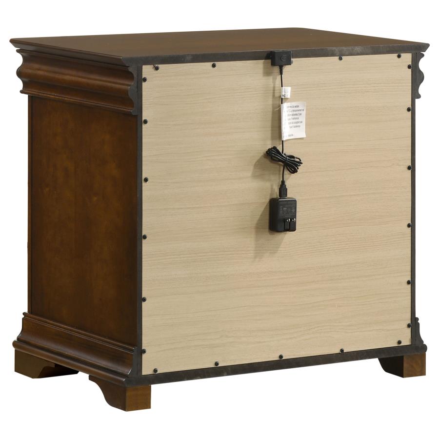 Garland 5-piece Queen Bedroom Set Brown Cherry