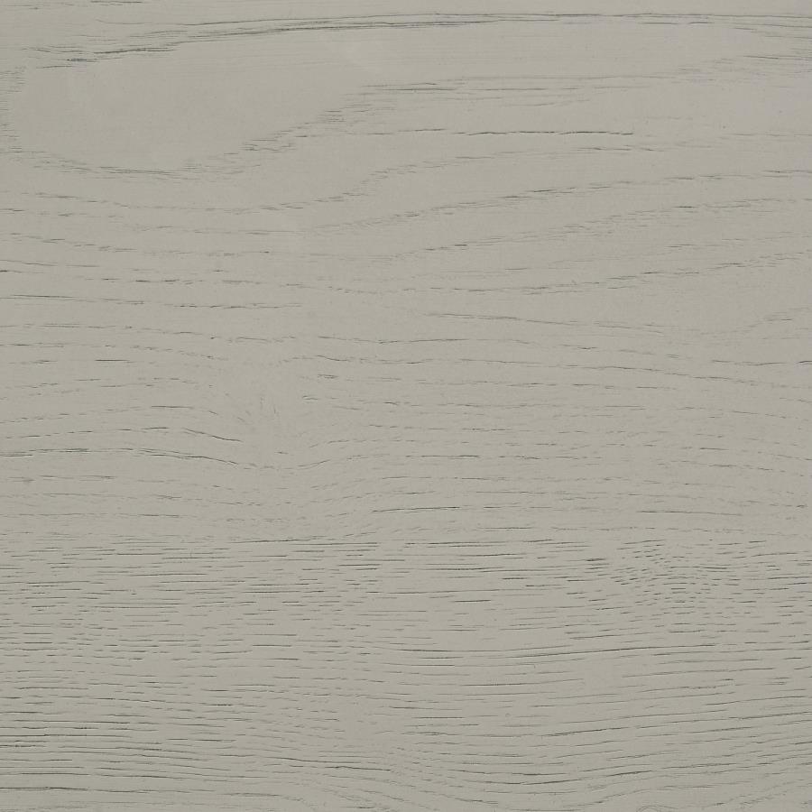 Franco Wood Eastern King Panel Bed Distressed White
