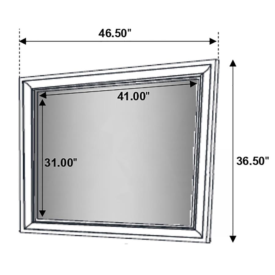 Modal Additional Images for Miranda 4-piece Queen Bedroom Set Black