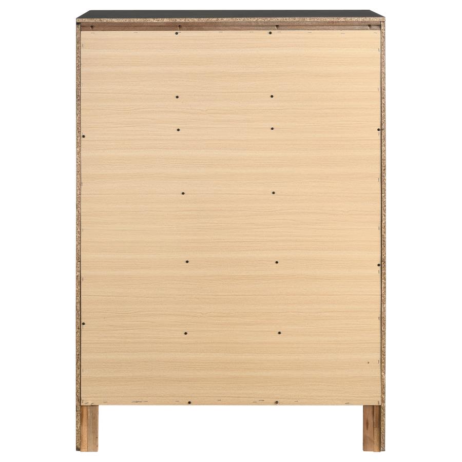 Miranda 6-drawer Bedroom Chest Black