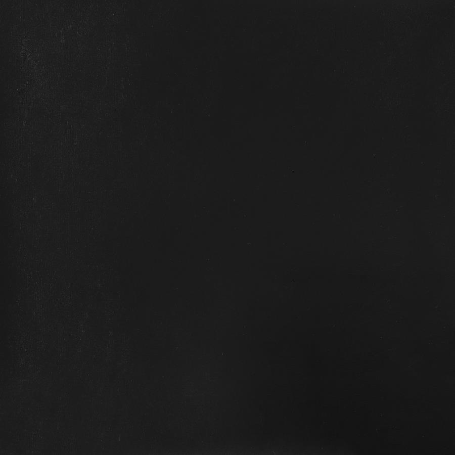 Retro 5-piece Oval Dining Table Set White and Black