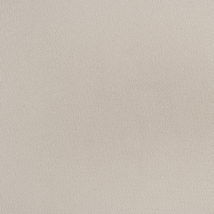 Adderley California King Wood Panel Bed Cream and Warm Brown