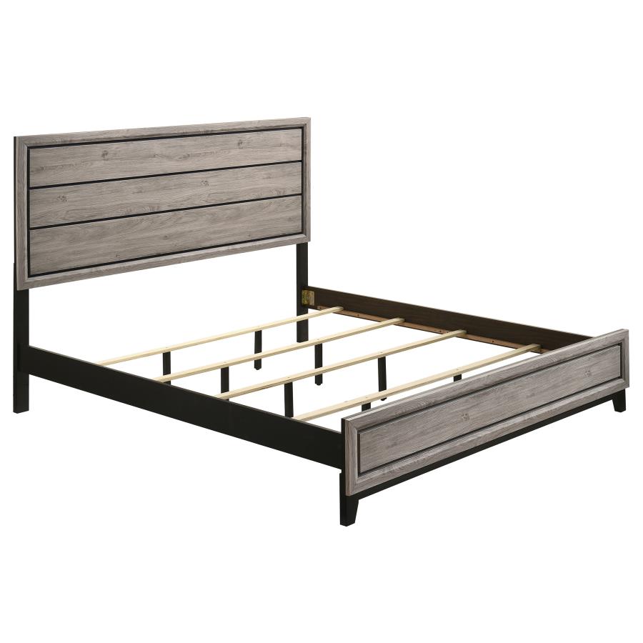 Watson Four-piece Eastern King Bedroom Set Light Taupe