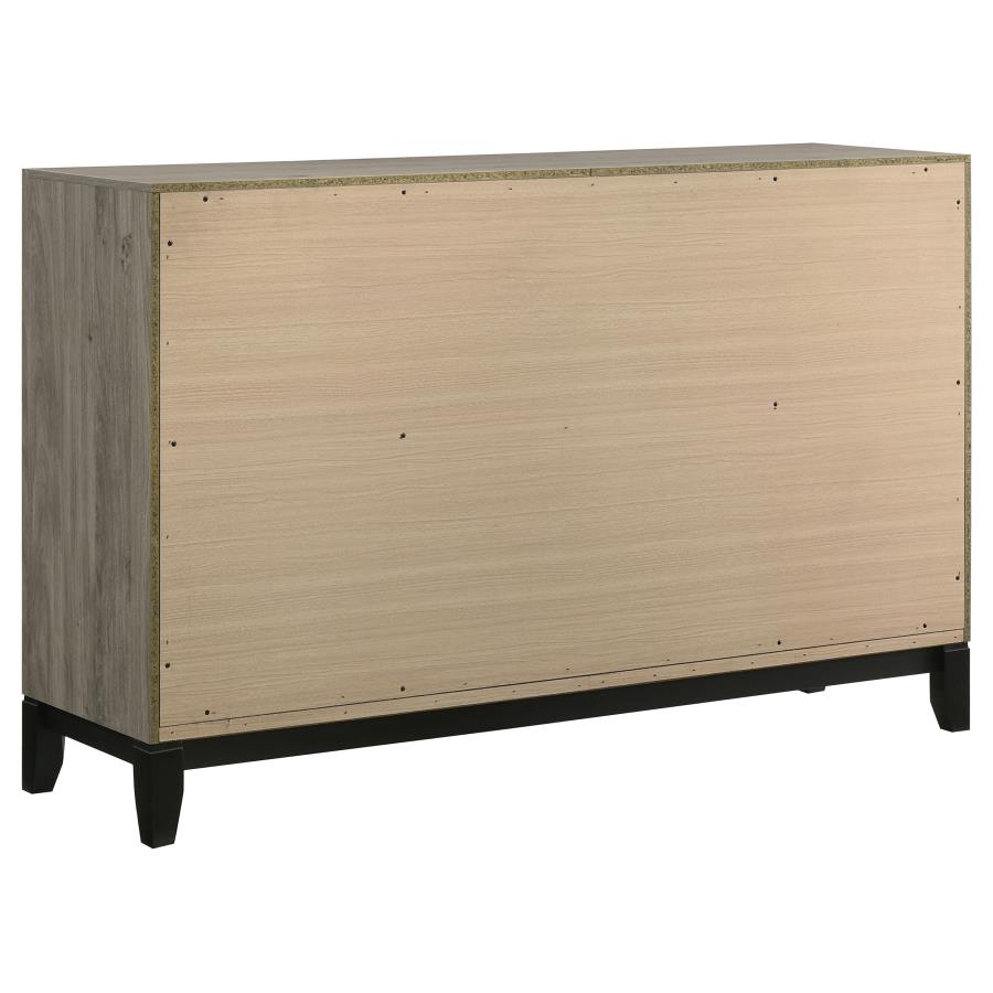 Watson Five-piece Eastern King Bedroom Set Light Taupe
