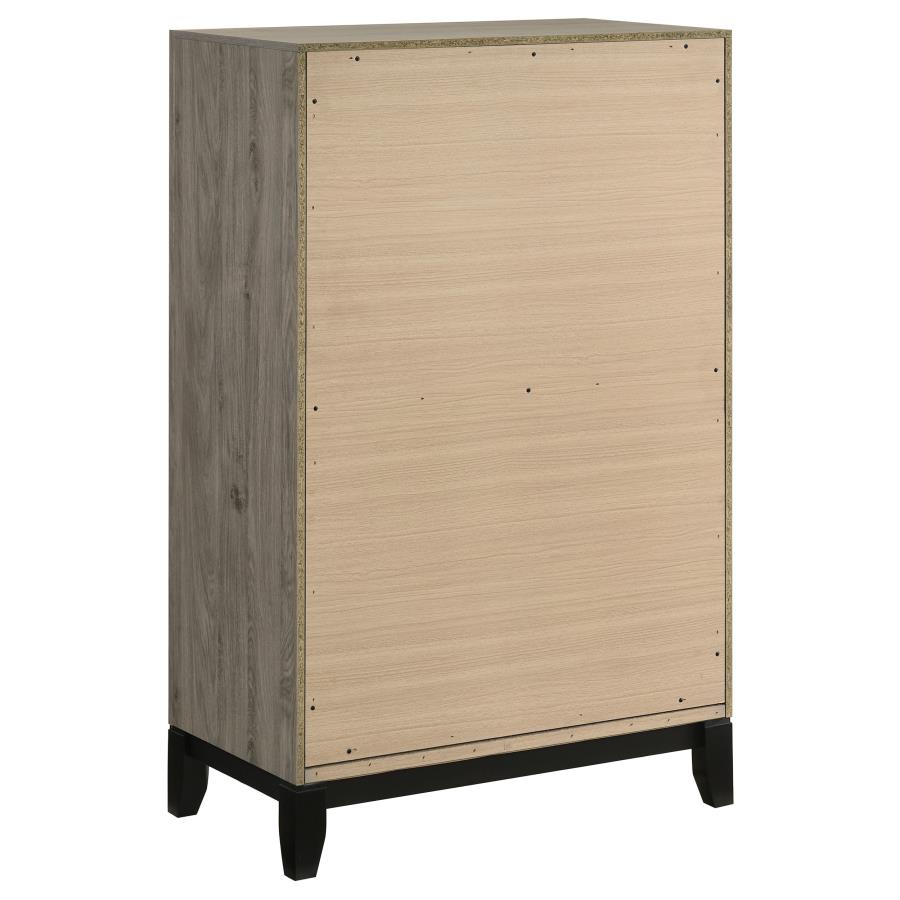 Watson Five-piece California King Bedroom Set Light Taupe