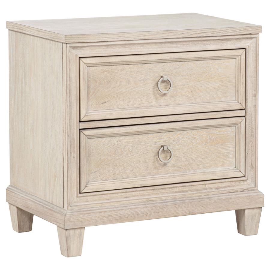 Pembroke 4-piece California King Bedroom Set Washed Oak