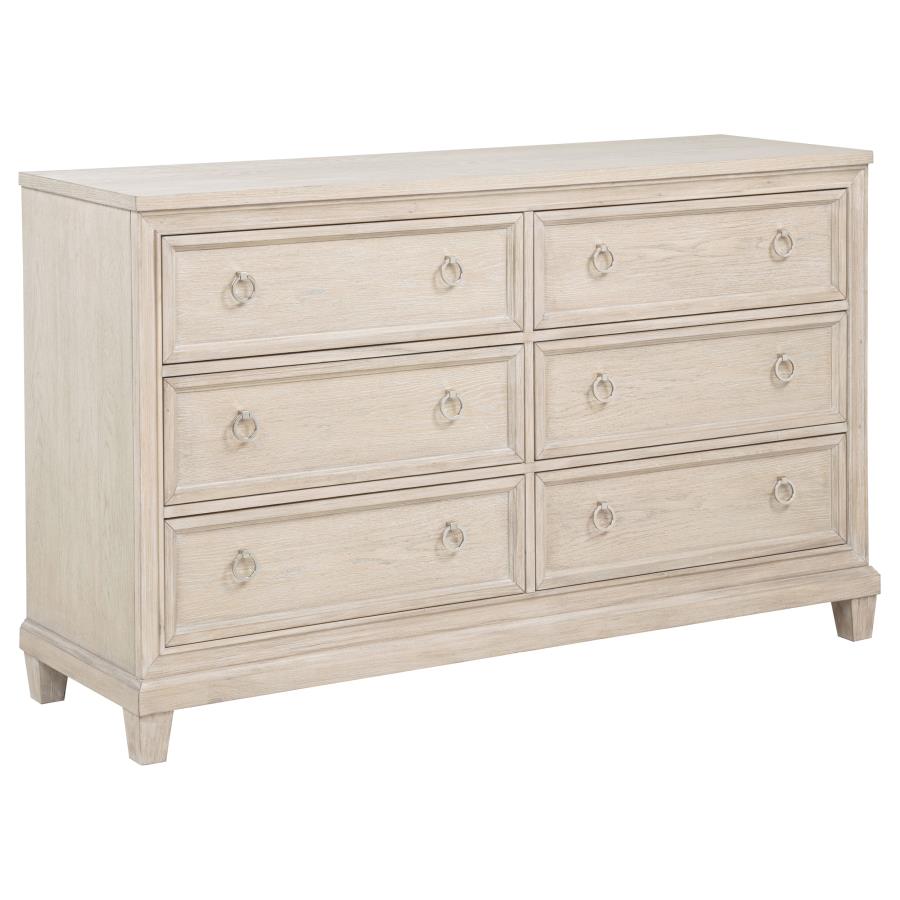 Pembroke 5-piece California King Bedroom Set Washed Oak