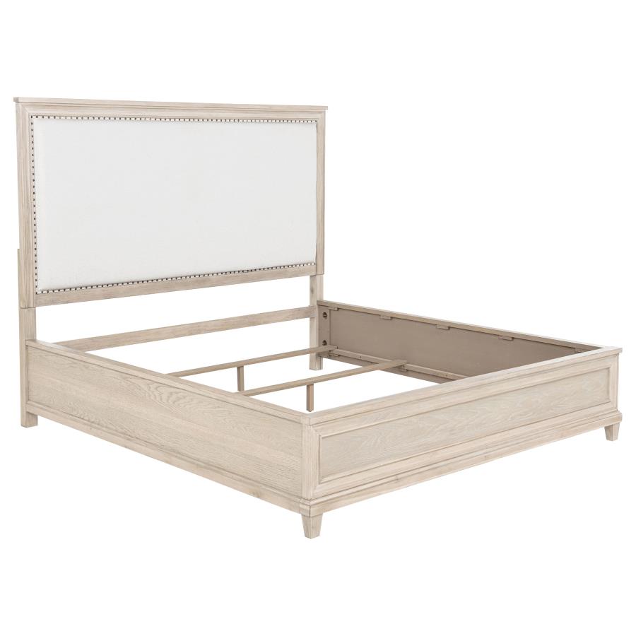 (image for) Pembroke 66-inch California King Panel Bed Washed Oak