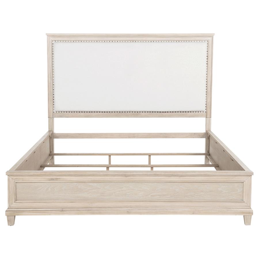 Pembroke 66-inch California King Panel Bed Washed Oak