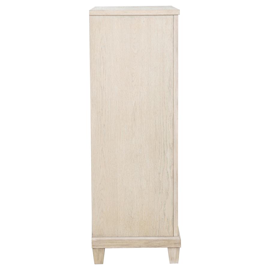 Pembroke 5-drawer Chest of Drawers Washed Oak