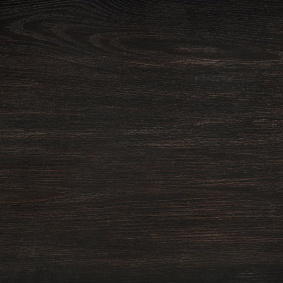 Leandro 76-inch Full Length Floor Mirror Burnished Black