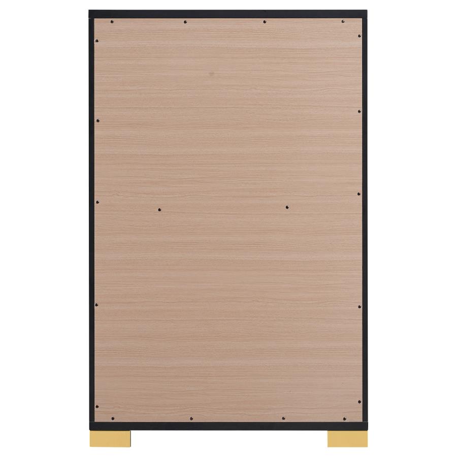 Marceline 5-drawer Bedroom Chest Black