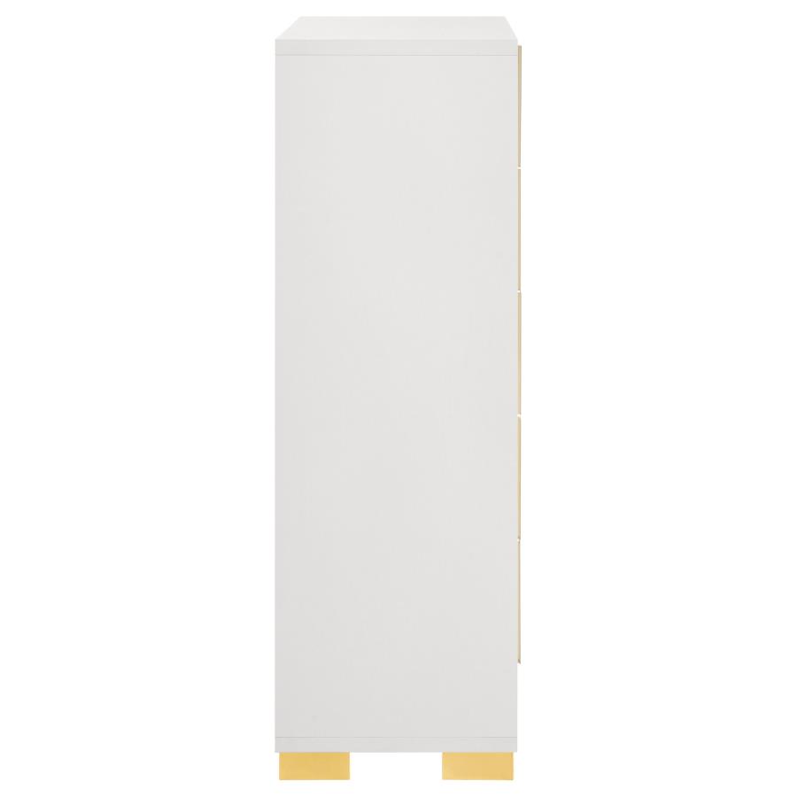 Marceline 5-drawer Bedroom Chest White