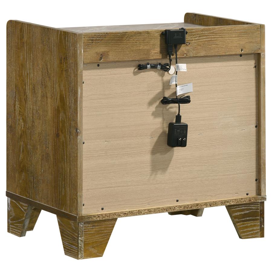 Henderson 4-piece Queen Bedroom Set Medium Oak