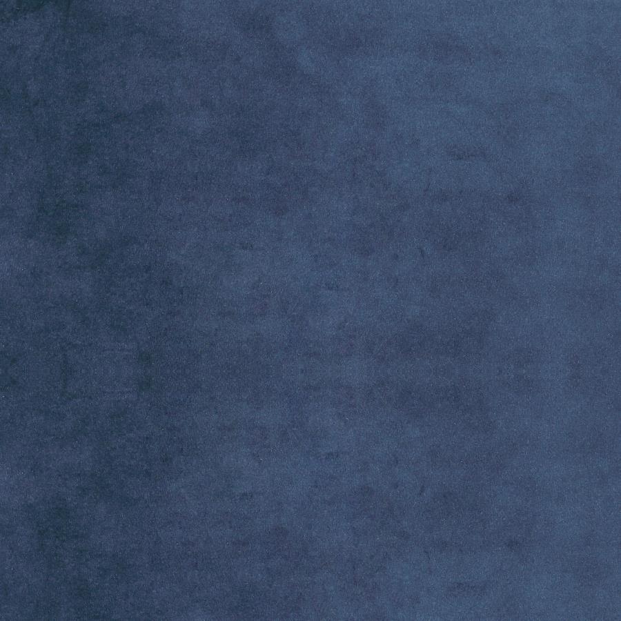 Maria Velvet Upholstered Bench with Shelf Navy Blue and Gold