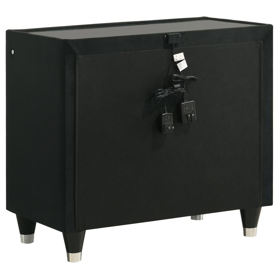 Lorient 5-piece Queen Bedroom Set Black
