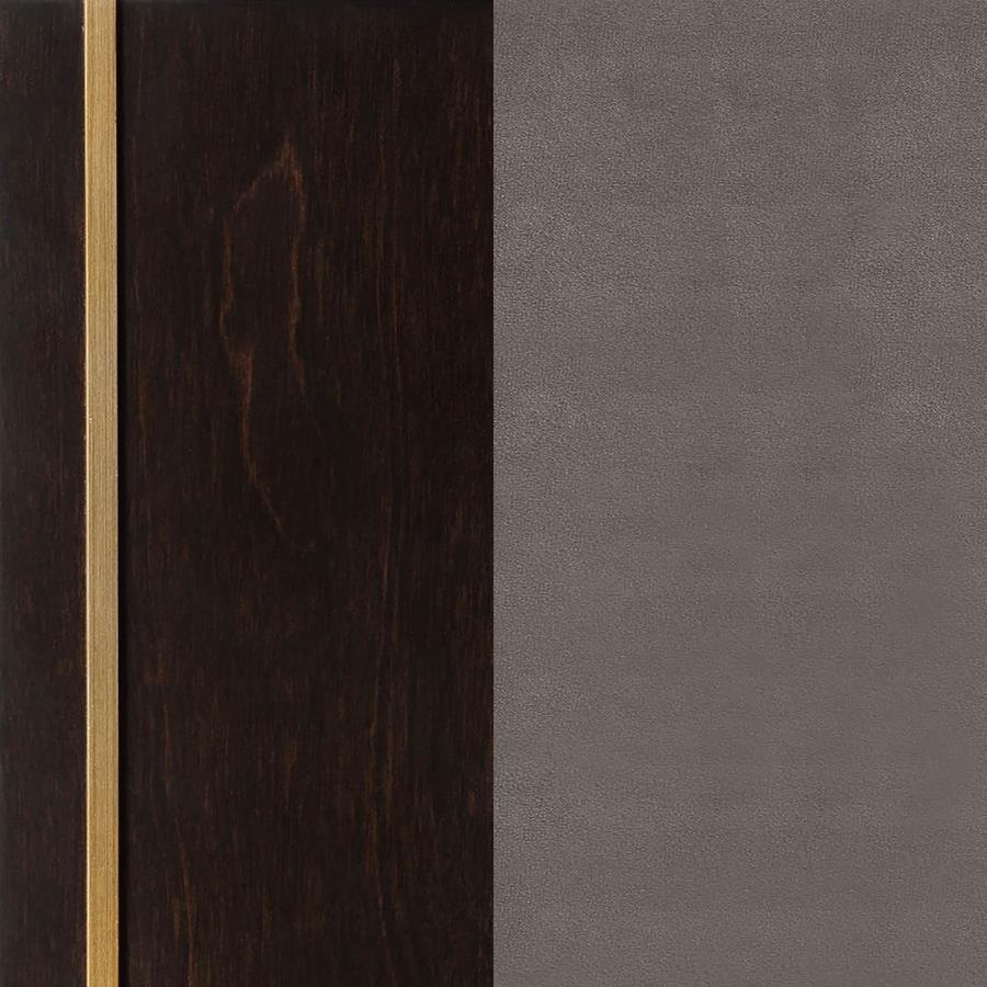 Durango 77-inch Eastern King Panel Bed Smoked Peppercorn