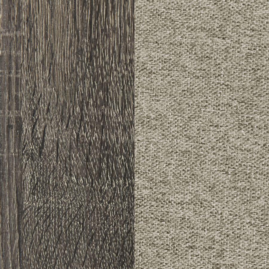 Modal Additional Images for Wright 4-piece Eastern King Bedroom Set Brown Oak