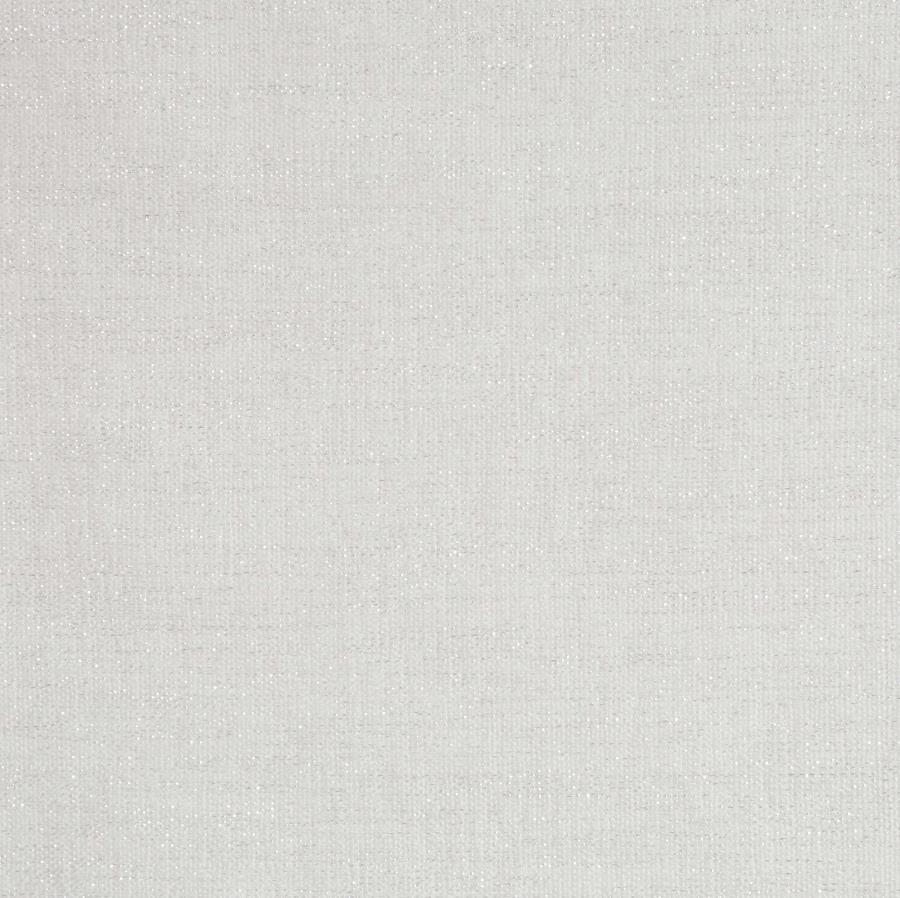 Evangeline Upholstered Oval Vanity Stool Silver and Ivory