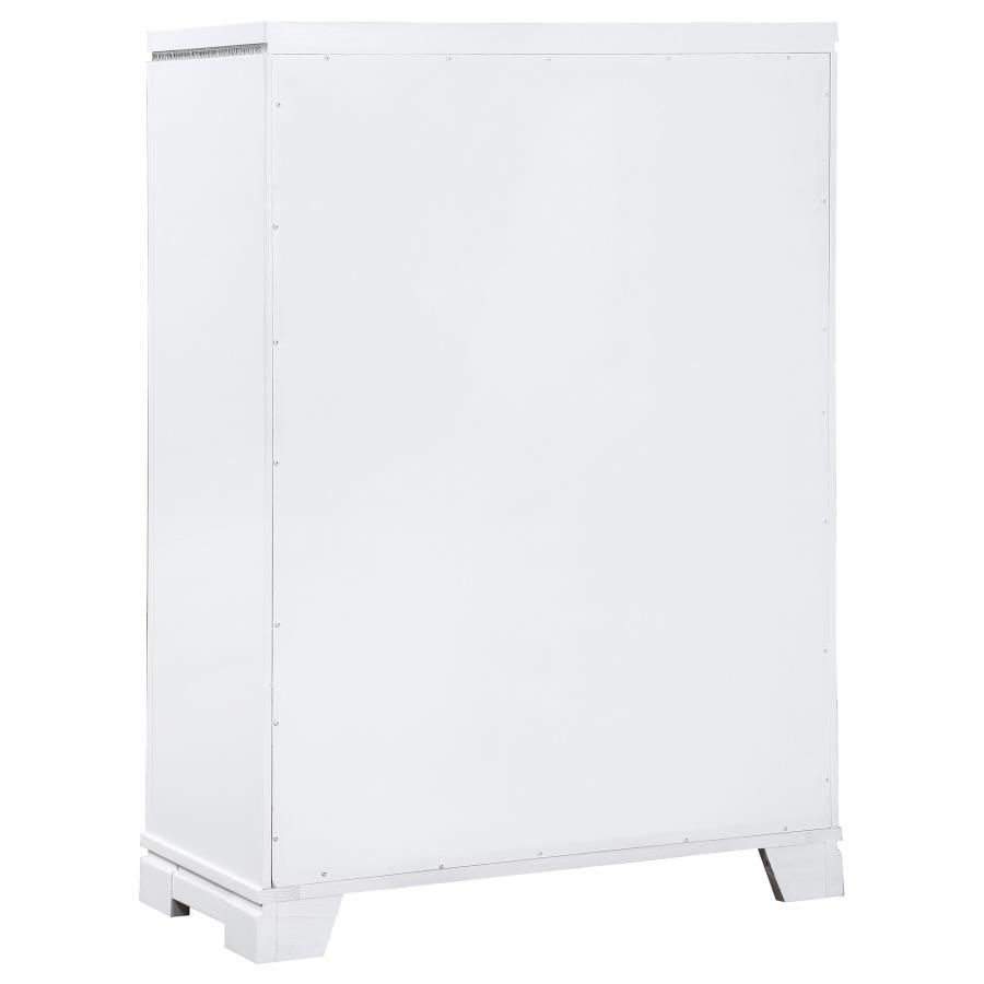 Eleanor 5-piece Eastern King Bedroom Set White