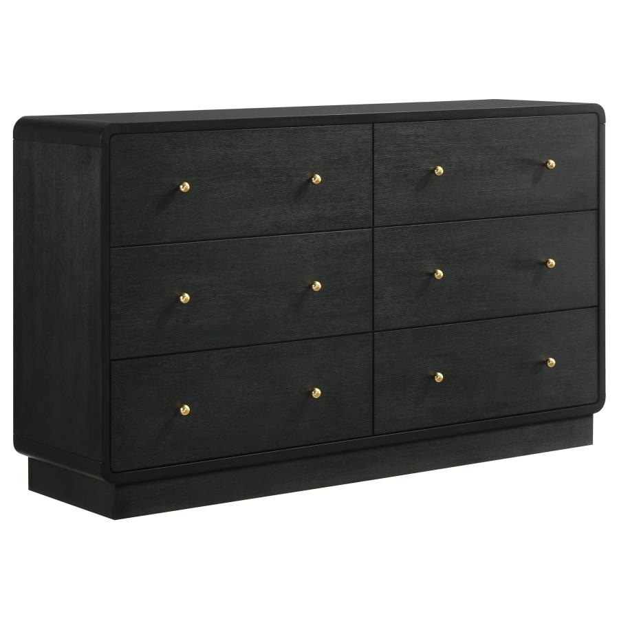 Cavelle 5-piece Full Bedroom Set Black