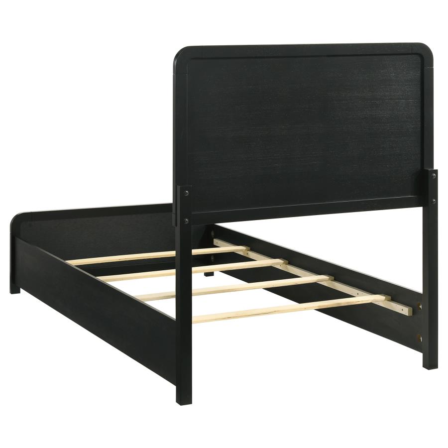 Cavelle 5-piece Twin Bedroom Set Black