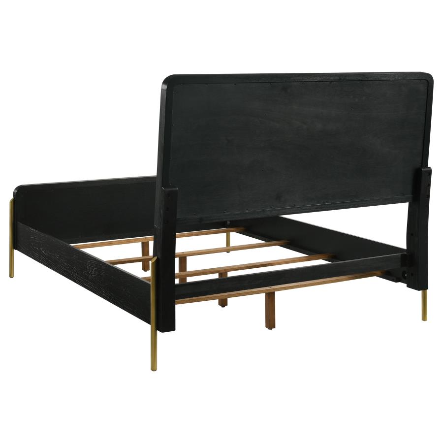 Arini 4-piece California King Bedroom Set Black and Natural