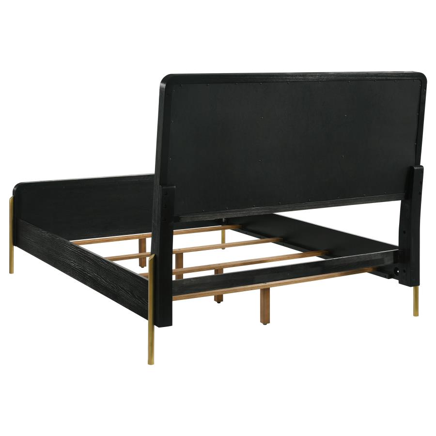 Arini 4-piece Queen Bedroom Set Cream and Black
