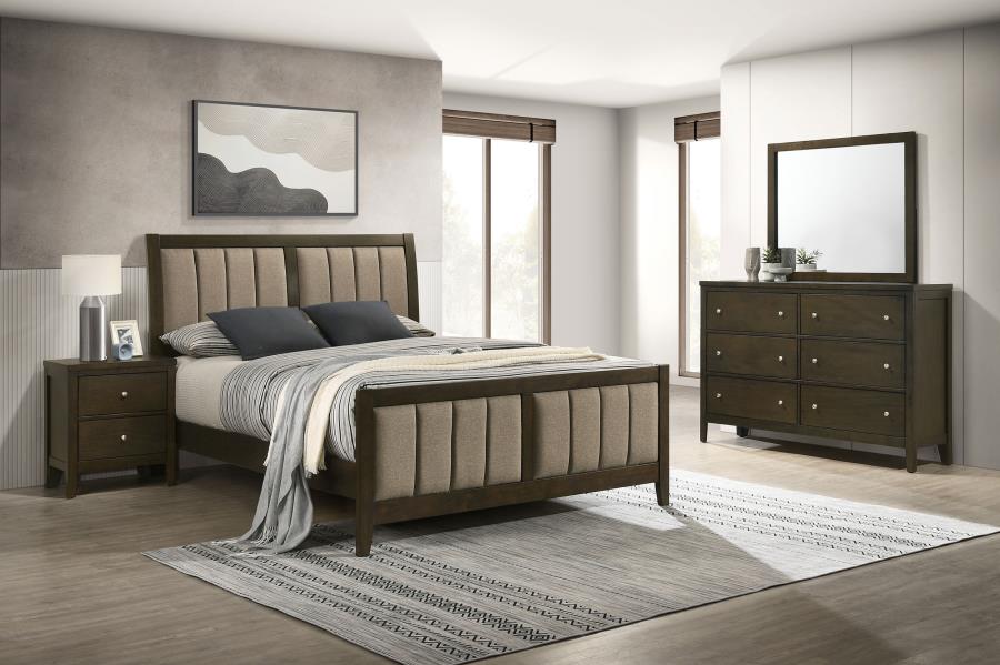 (image for) Wilkes 4-piece California King Bedroom Set Dark Cocoa