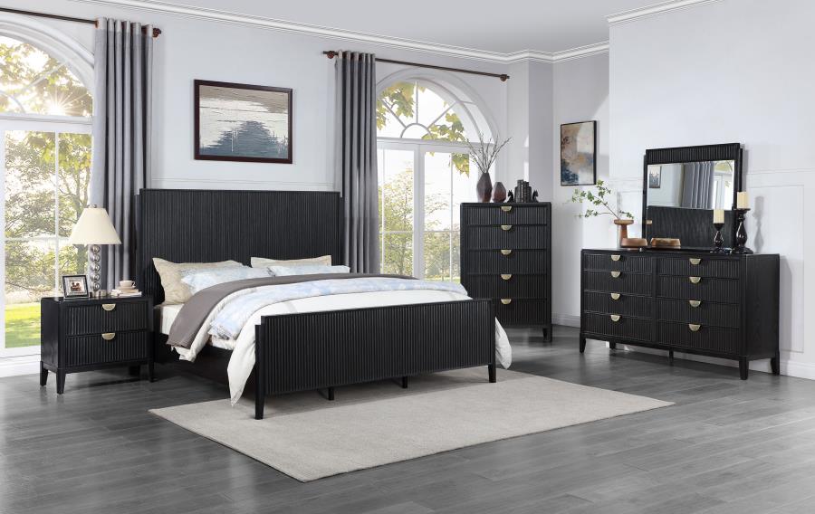 Modal Additional Images for Brookmead 2-drawer Nightstand Black