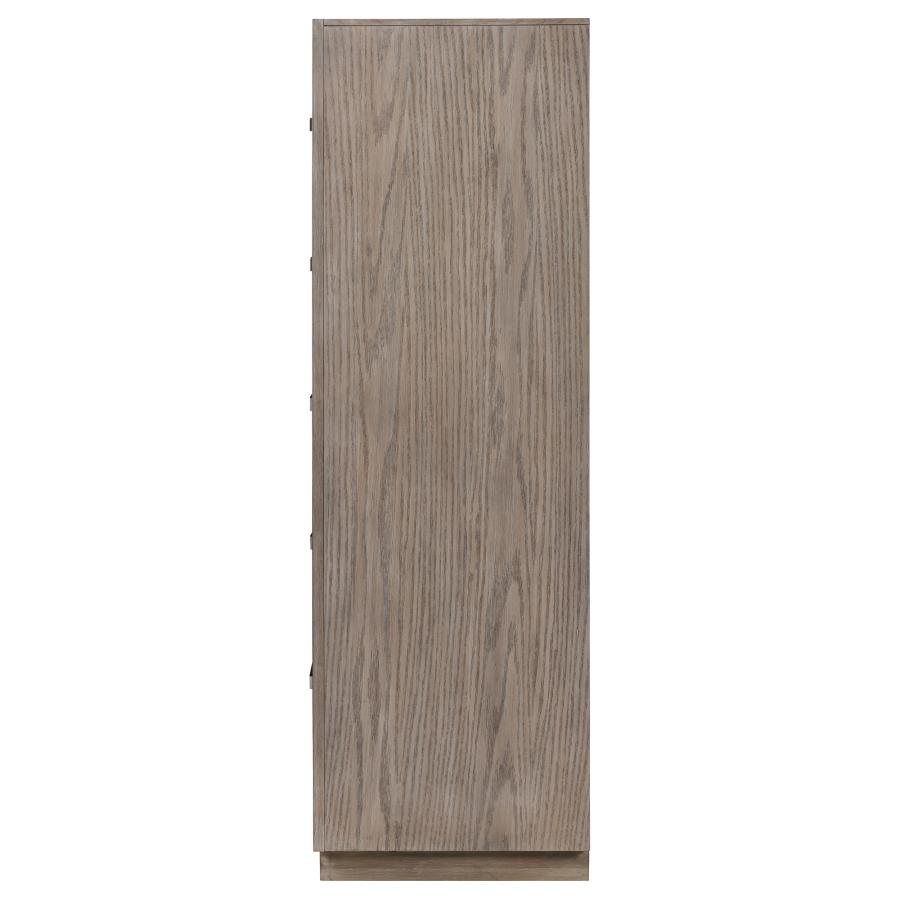 Kenora 5-drawer Bedroom Chest Barley Brown