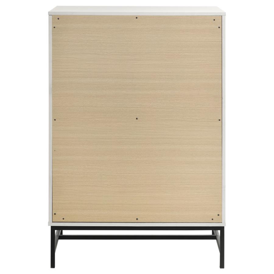 Sonora 4-drawer Bedroom Chest White 