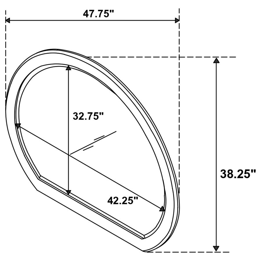 Modal Additional Images for Granada 4-piece California King Bedroom Set Natural Pine