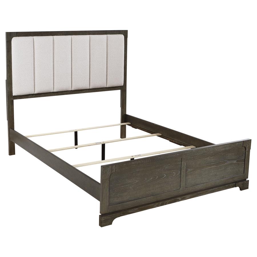 (image for) Gran Park 59-inch California King Panel Bed Dark Cocoa