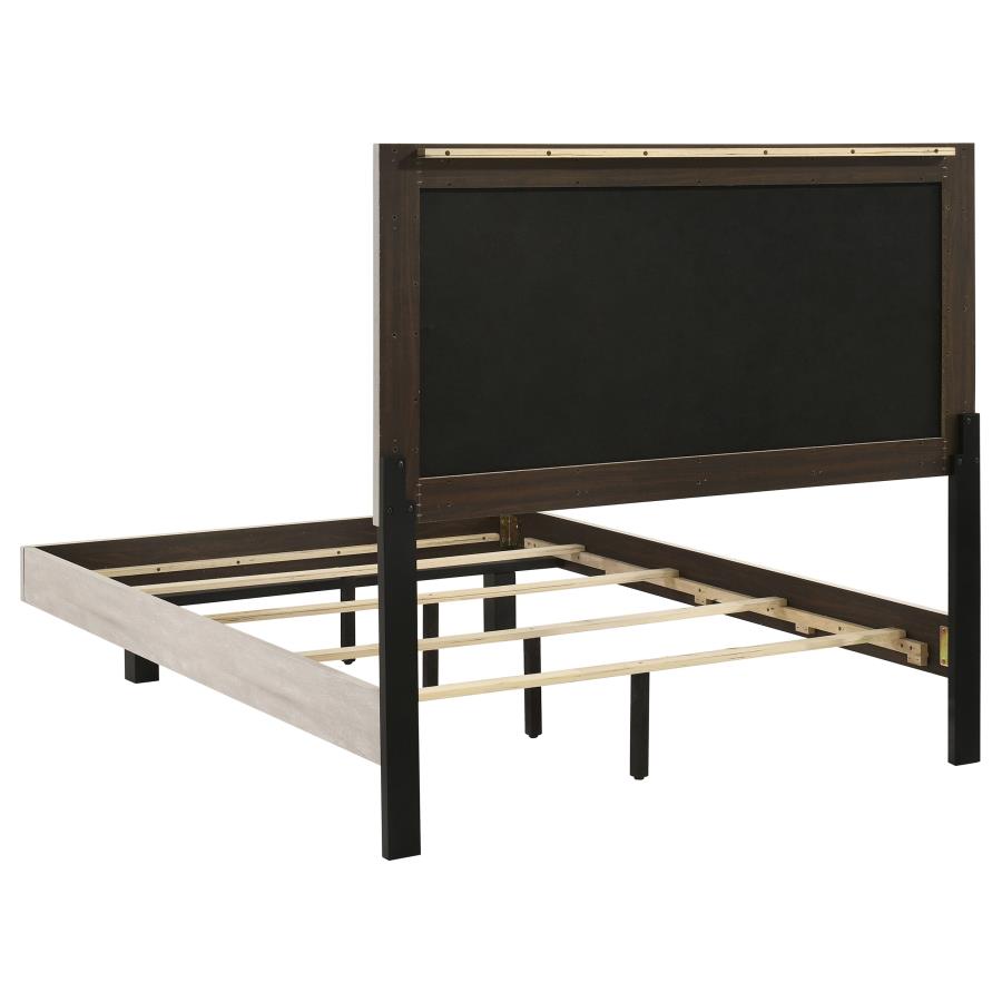 Trenton 5-piece Full Bedroom Set Rustic Cream