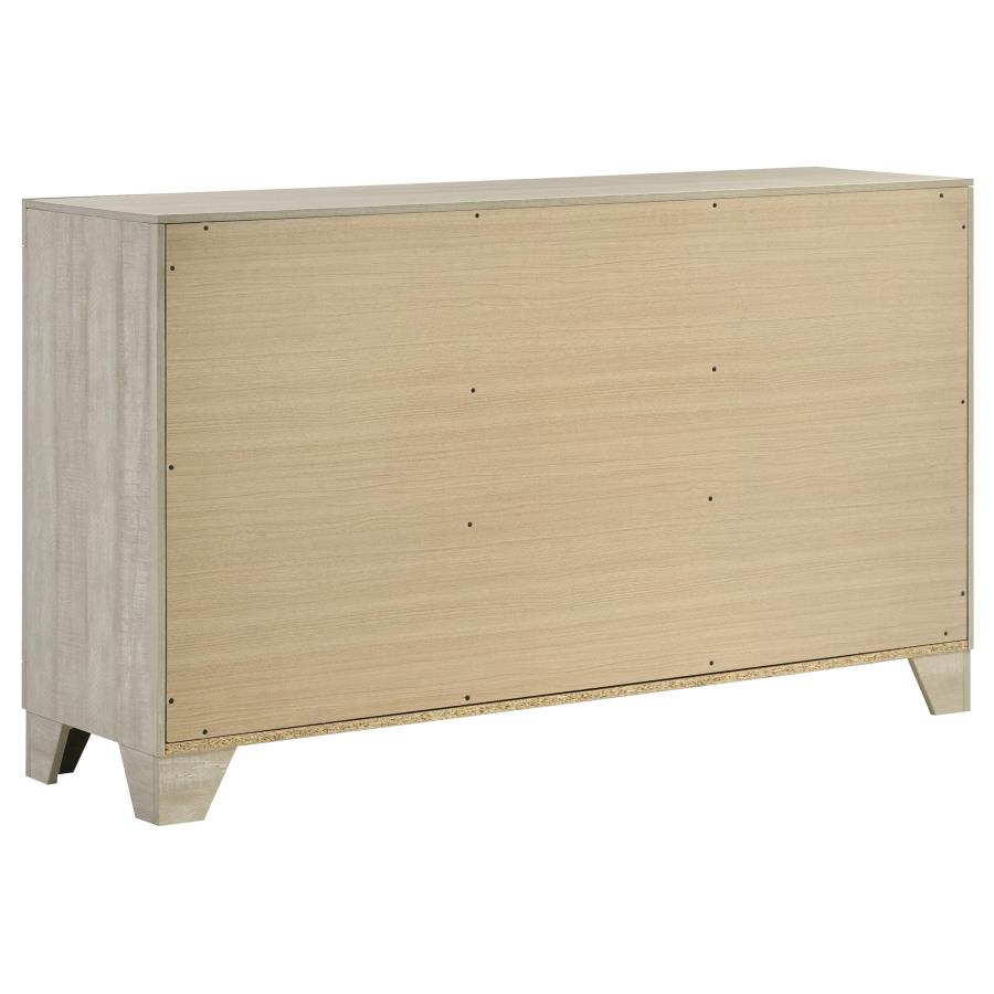Trenton 5-piece Queen Bedroom Set Rustic Cream