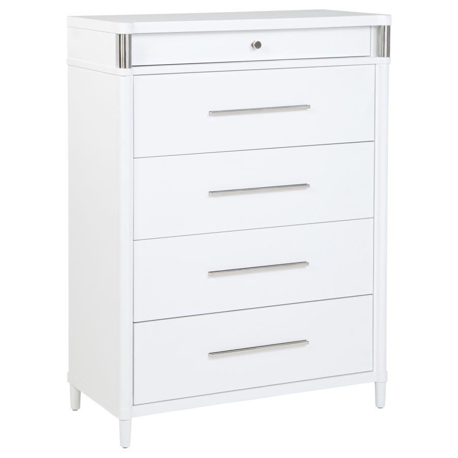 Gracemont 5-piece Eastern King Bedroom Set White
