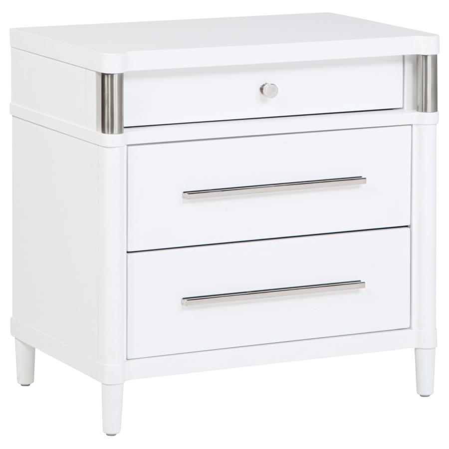 Gracemont 4-piece California King Bedroom Set White