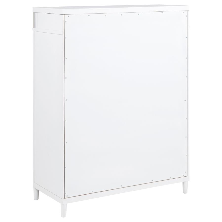 Gracemont 5-piece California King Bedroom Set White