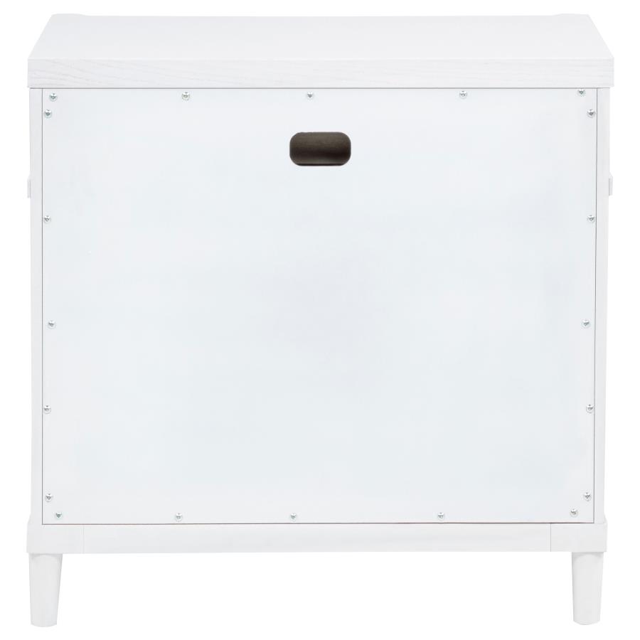 Gracemont 3-drawer Bedroom Nightstand Bedside Table White
