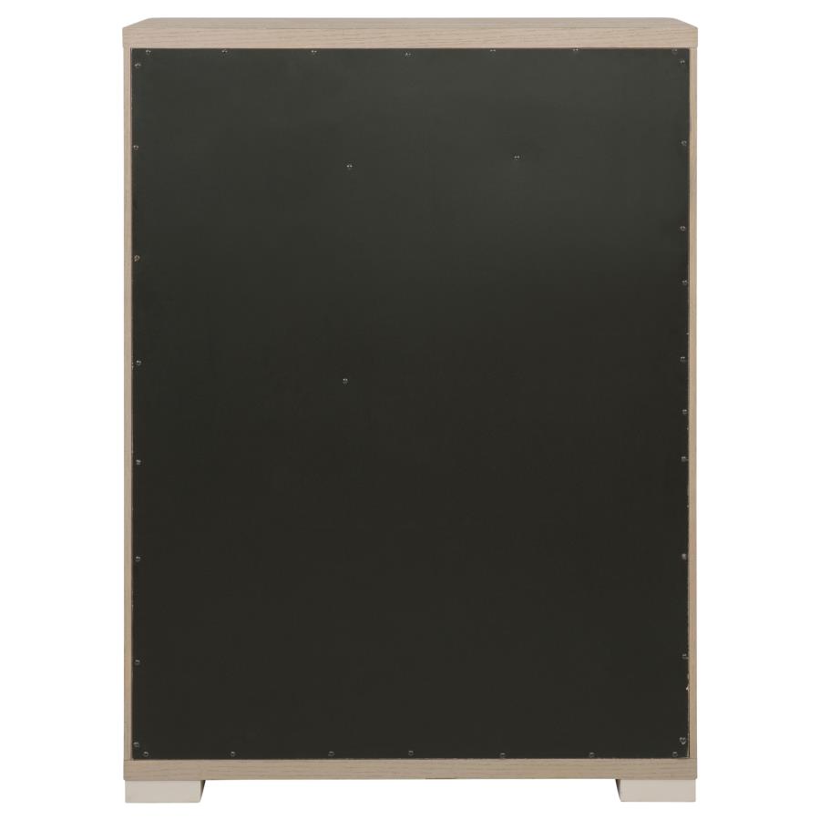 Ladera 5-drawer Bedroom Chest of Drawers Light Elm